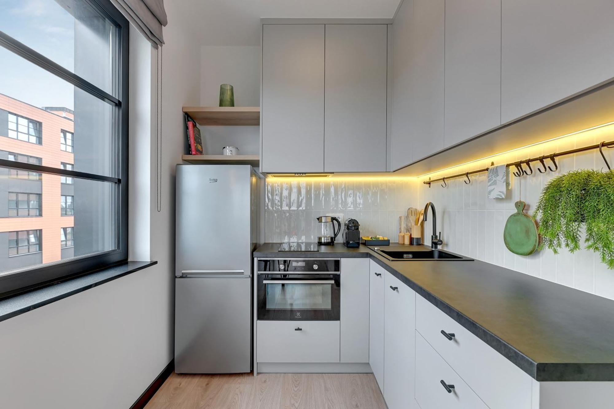 Doki Living - Foodhall & Parking By Downtown Apartments 格但斯克 外观 照片